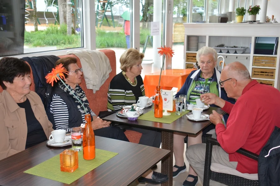 Kaffee und Kuchen waren +Spitze+