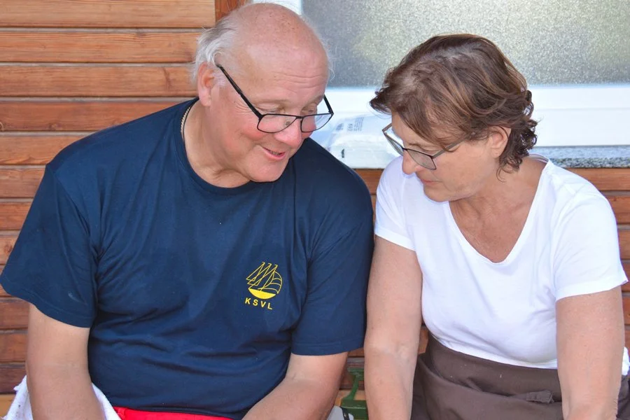 Nach getaner Arbeit #ein kleines Plauscherl