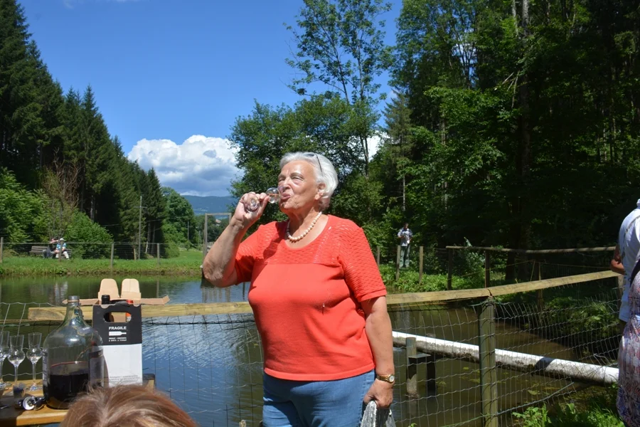 Obfrau Heidi Wienerroither#fördert die Verdauung