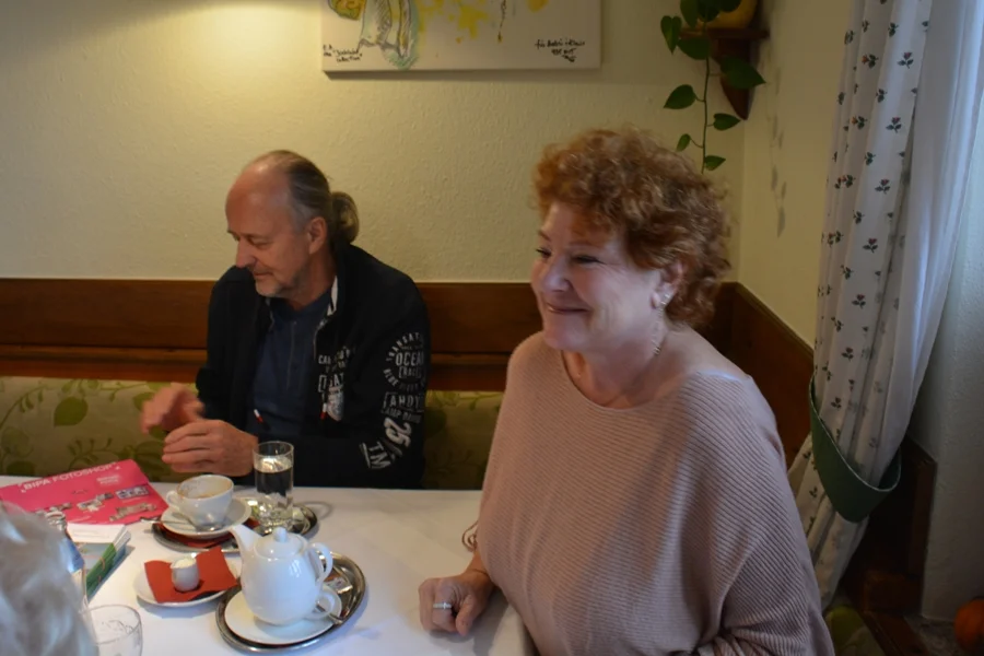 Isabella Schierl mit Gatten