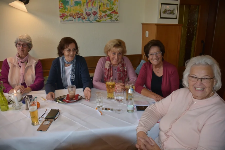 Der Vorstand in guter Laune