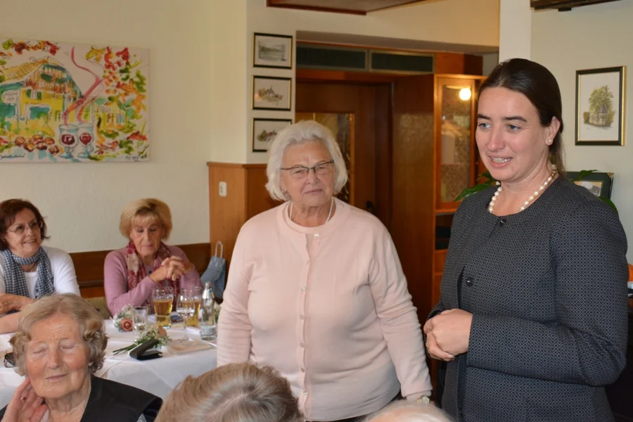 Frau Bürgermeister Mag. Silvia Häusl-Benz bedankte sich für die vielen Vorzugsstimmen