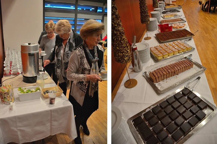 Ein grandioses Kuchenbuffet beendete den köstlichen kulinarischen Teil.