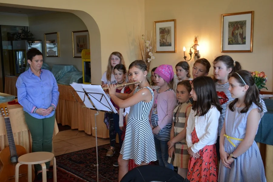 Auch musikalische Solodarbietungen#begeisterten