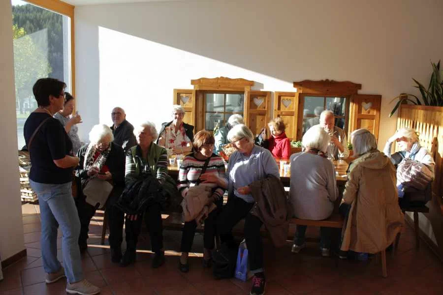 Verkaufsraum der Produkte