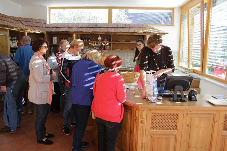 Es wurde fleißig eingekauft.