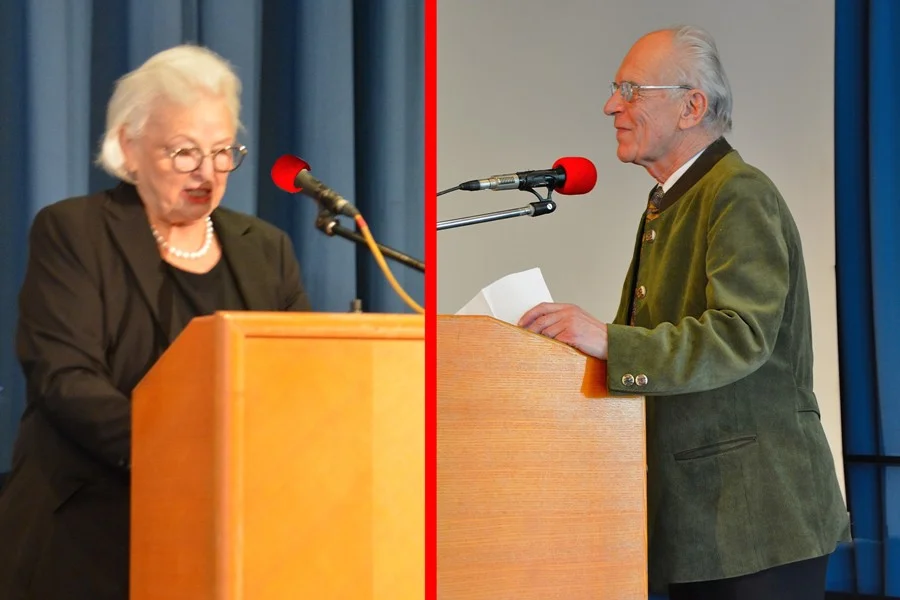 Obfrau mit Moderator Horst Pollak