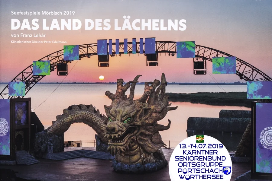 Bühnenbild in Mörbisch