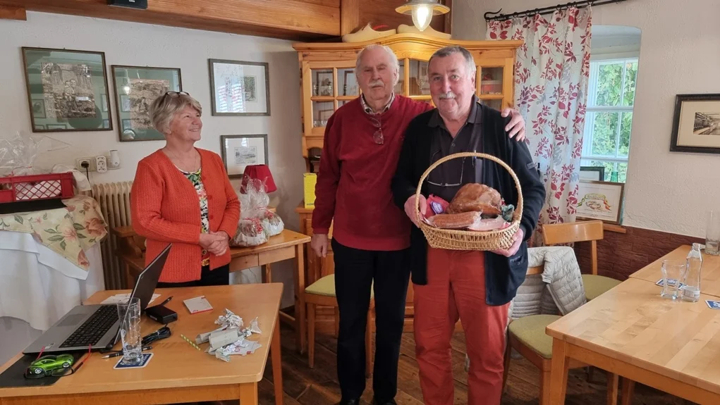 Herr Penz spielte sich auf den 2. Platz