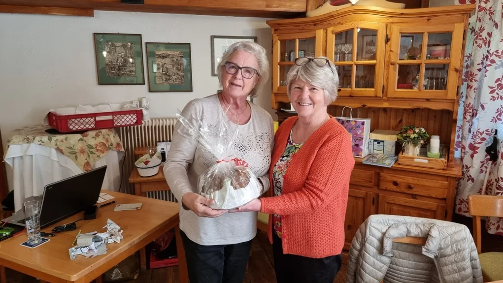 den Trostpreis erhielt #Frau Hofer Ilse