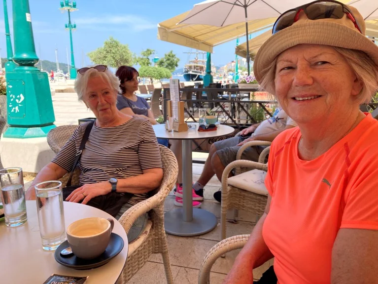 ein Kaffee zur Stärkung