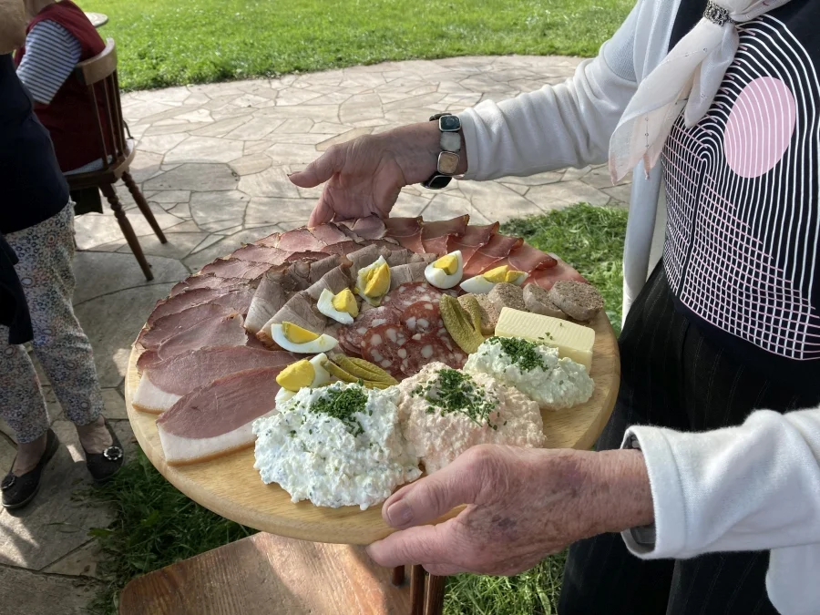 und wieder eine Jause