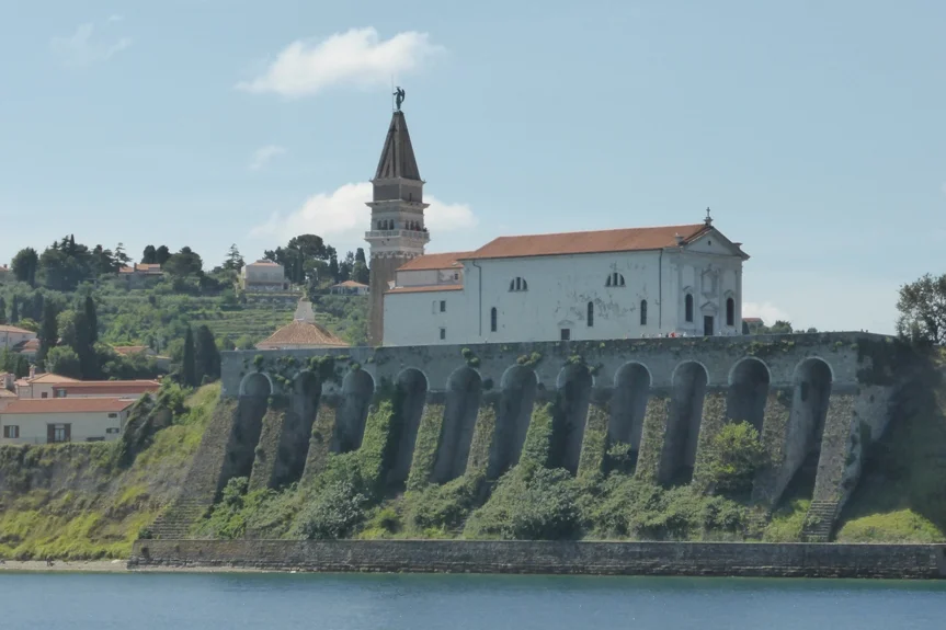 Sicht auf Piran