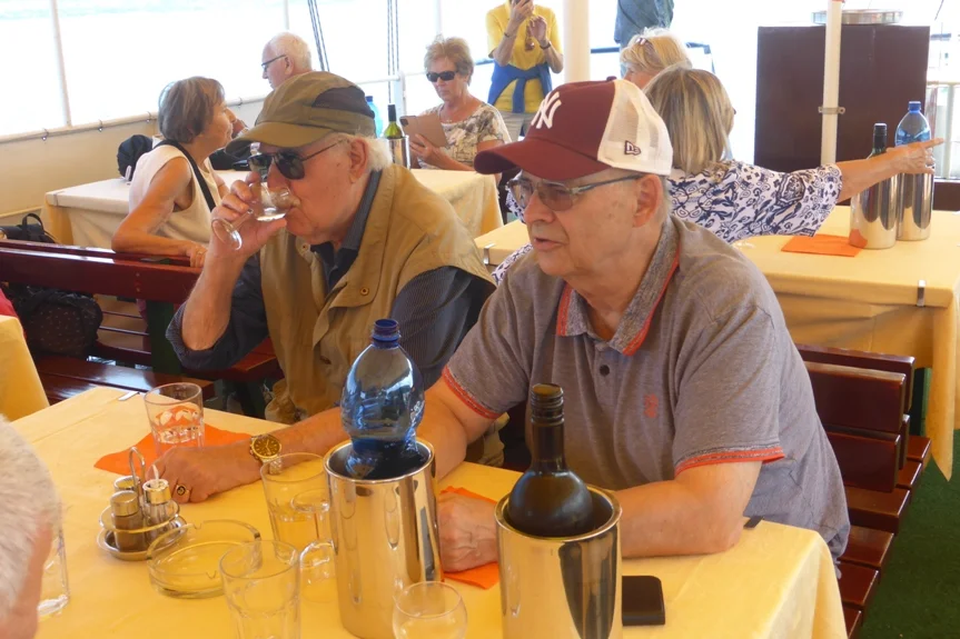 der Rat wurde befolgt und der Vino gekostet