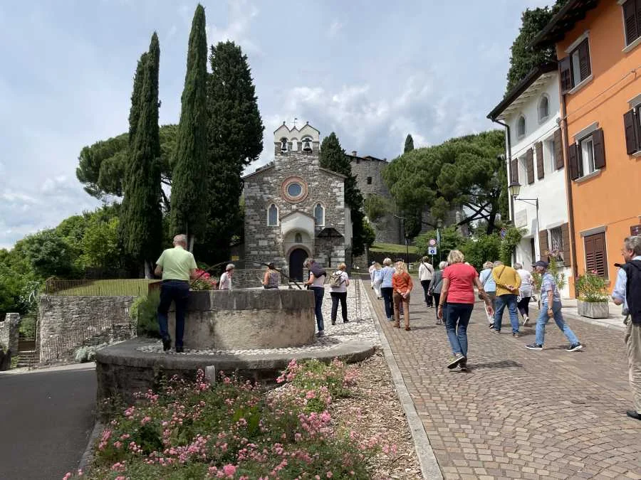 Der Hinaufmarsch war nicht allzu schwer