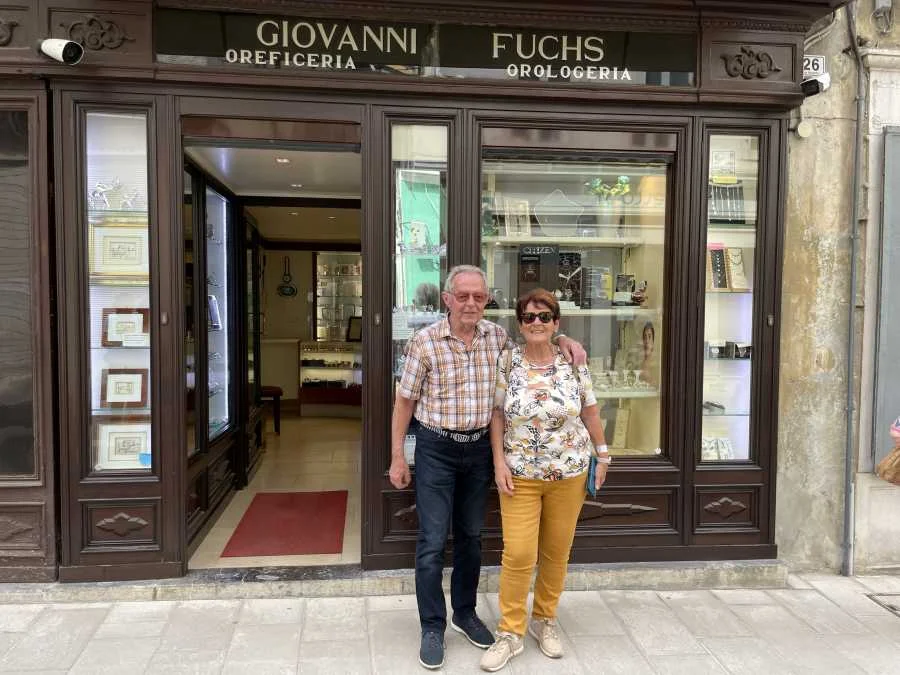 Karl alias Giovanni Fuchs mit Gattin